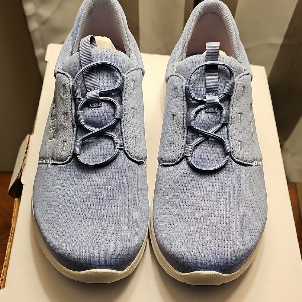 Ryka Renew 7 Wide Blue Pull On Sneakers